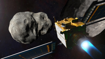 Зіткнення 550-кілограмового зонда NASA DART з астероїдом Діморфос залишило слід завдовжки майже 10 тисяч кілометрів