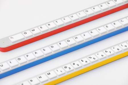 Google Japan представила новую клавиатуру Gboard — с клавишами в один ряд и длиной 165 сантиметров