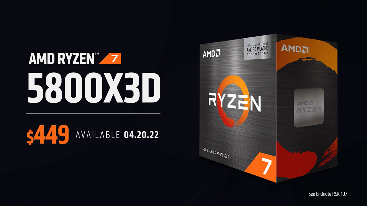AMD Ryzen 9 5800X3D