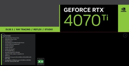 Анонс видеокарты NVIDIA RTX 4070 Ti, ранее известной как RTX 4080 12 ГБ, ожидается 3 января