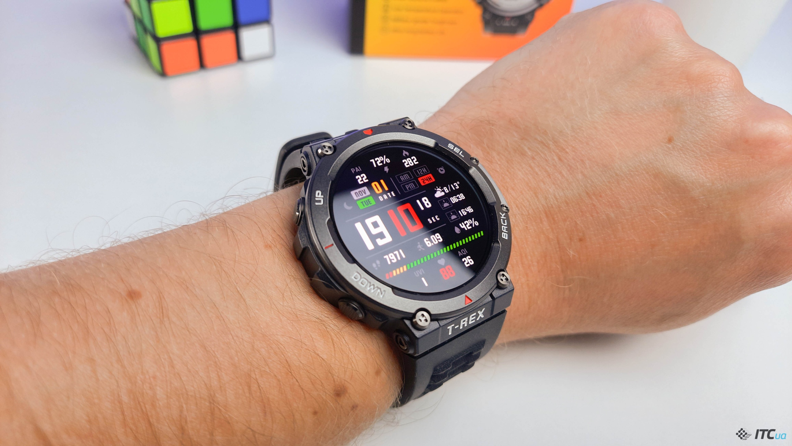 Обзор Amazfit T-Rex 2: стильные и защищенные смарт-часы с большим ...