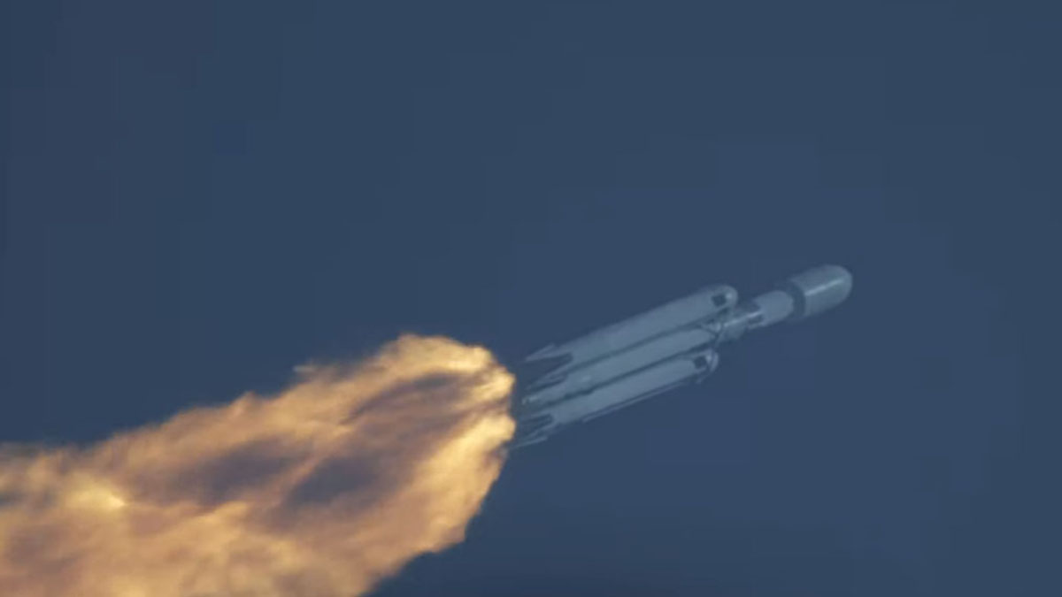 SpaceX впервые за 40 месяцев провела запуск сверхтяжёлой ракеты Falcon Heavy