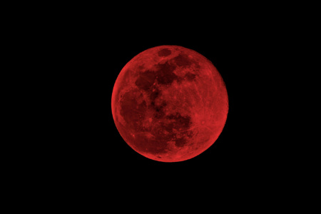8 ноября состоится полное лунное затмение («кровавая Луна») – последнее до марта 2025 года
