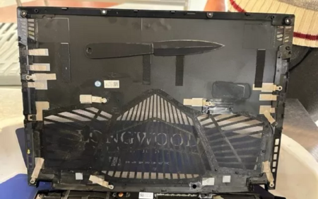 В США співробітники безпеки TSA виявили у корпусі ігрового ноутбука одного з авіапасажирів… прихований клинок
