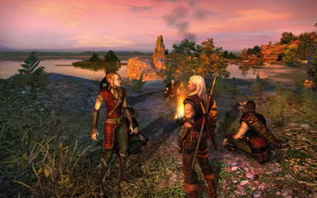 The remake of the first game The Witcher will have an open world - the original 
