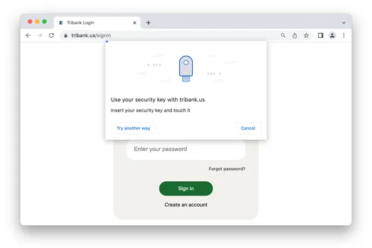 В Google Chrome появились ключи безопасности для входа на сайты без пароля