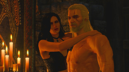 Пользователи не нашли в некст-ген версии The Witcher 3 одну из любовных сцен Геральта и Йеннифэр – виноваты не разработчики, а несовместимость модов