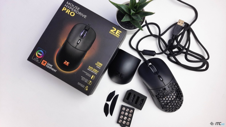 Огляд 2E Gaming HyperDrive Pro: доступна ігрова мишка з регульованою вагою для лівшів та правшів