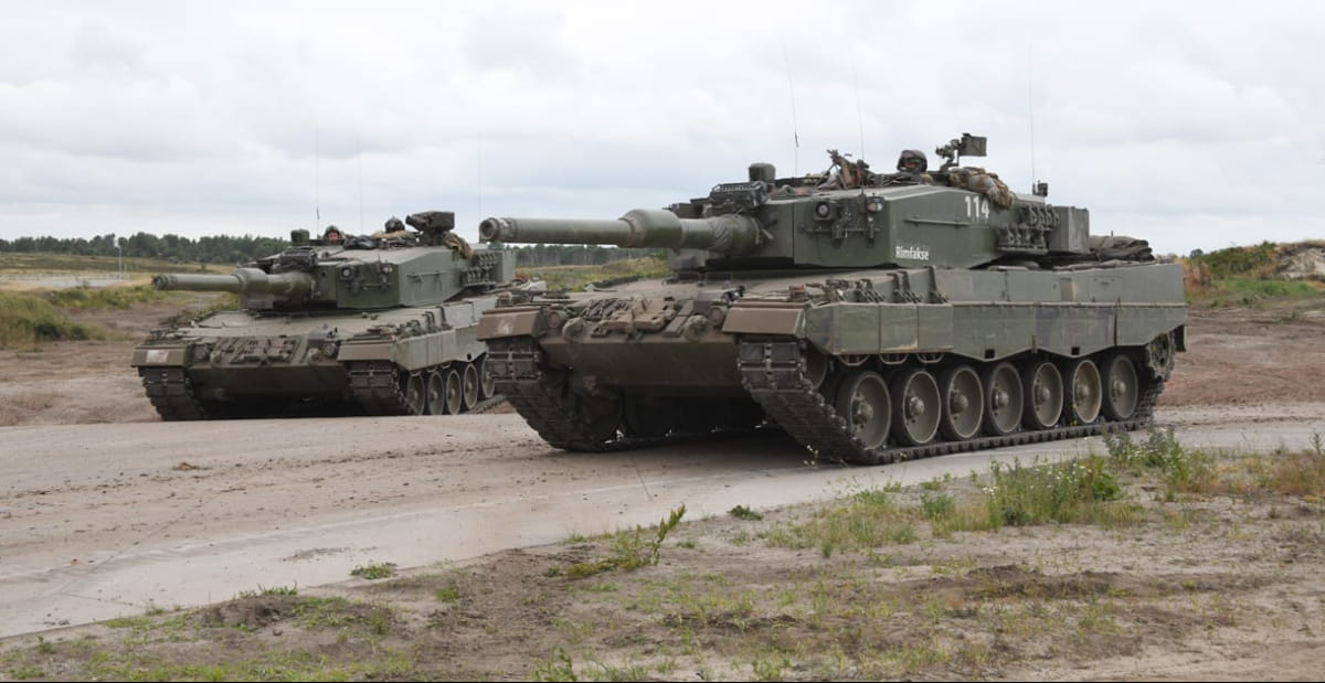 Танки Leopard 2 Польша