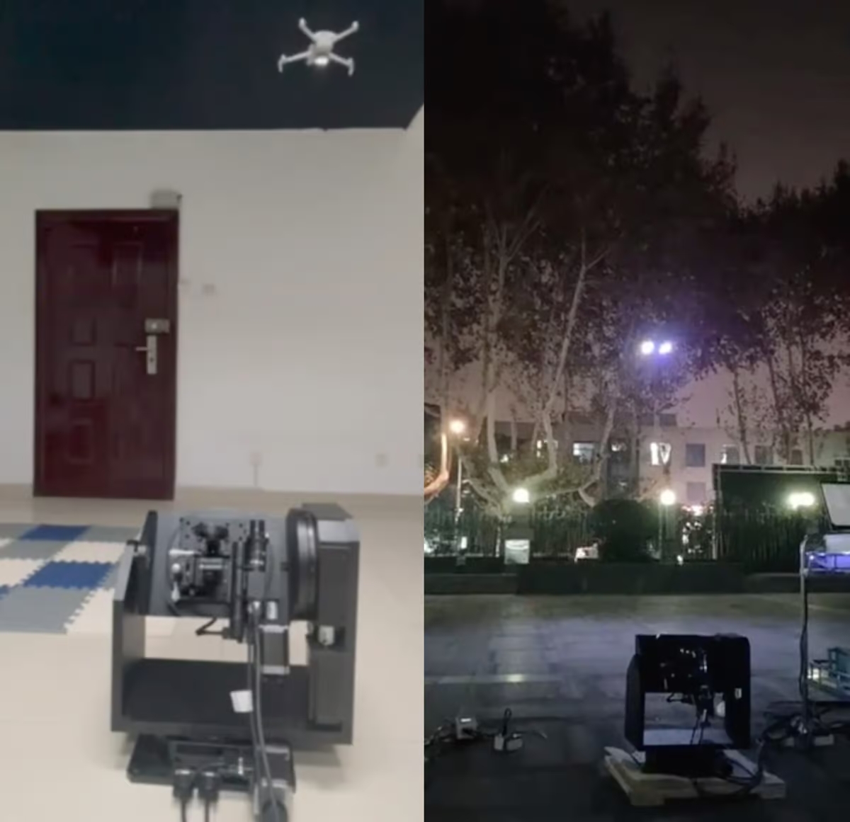 Китайський безпілотник може нескінченно довго перебувати на 10-метровій висоті — завдяки дистанційній лазерній зарядці