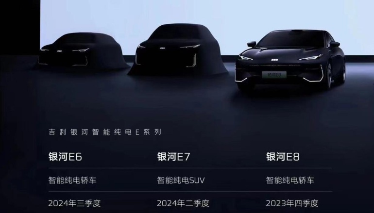 Geely launches Galaxy, a new line of high-end electric cars to compete with Tesla and BYD