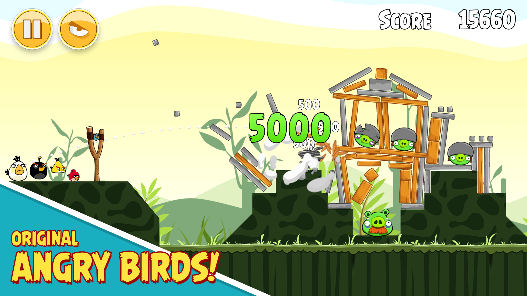 The classic version of Angry Birds is being removed from Google Play — as of February 23.  The game will remain in the App Store, but under the new name Red's First Flight