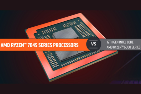 AMD выпускает «Дракона»: Ryzen 7745HX/7645HX (Zen 4) против Core i7-12700H/Core i5-12500H [Тесты от «красных»]