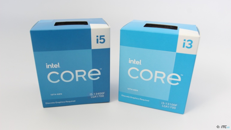 Обзор Intel Core i3-13100F и i5-13400F. На что способны младшие представители Raptor Lake
