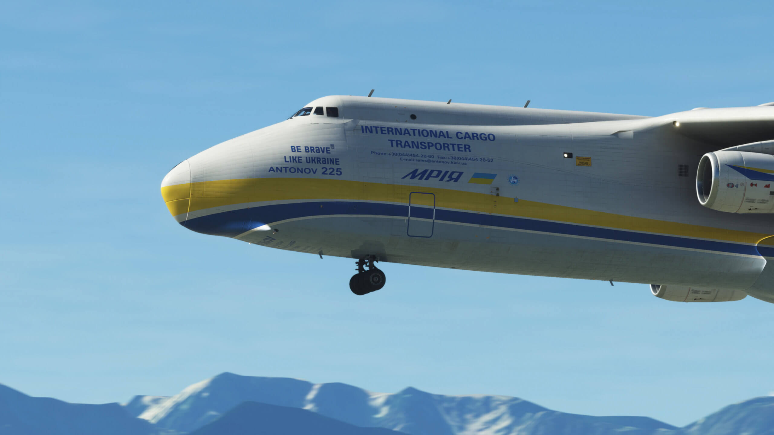 «Мрия возвращается» – для Microsoft Flight Simulator вышло дополнение с Ан-225 «Мрия»