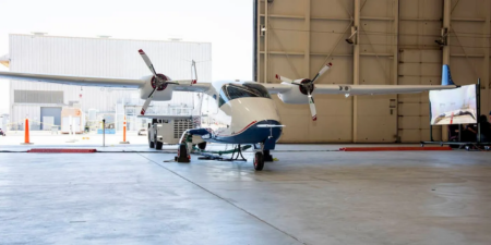 The X-57 Maxwell – NASA's first all-electric aircraft – is preparing for its maiden flight