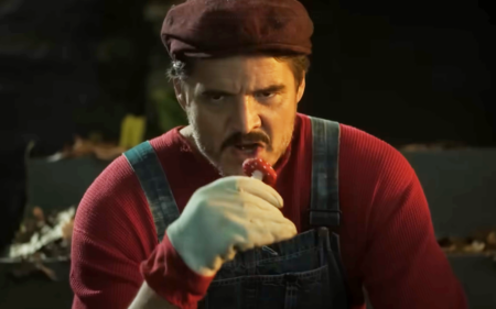 Pedro Pascal played Mario in a parody trailer for the defunct HBO series Mario Kart