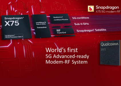 Snapdragon X75 is Qualcomm's new 5G modem with emergency satellite support and the first 5G Advanced ready