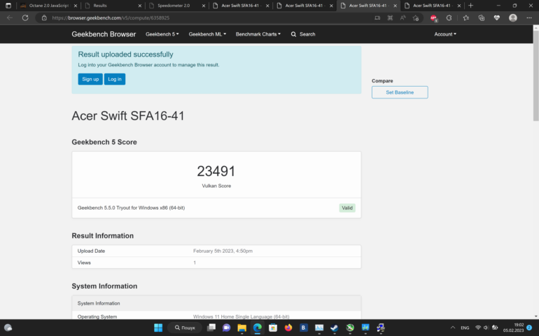 Огляд ноутбука Acer Swift Edge 16 (SFA16-41) – легкий ультрабук з 4K OLED екраном