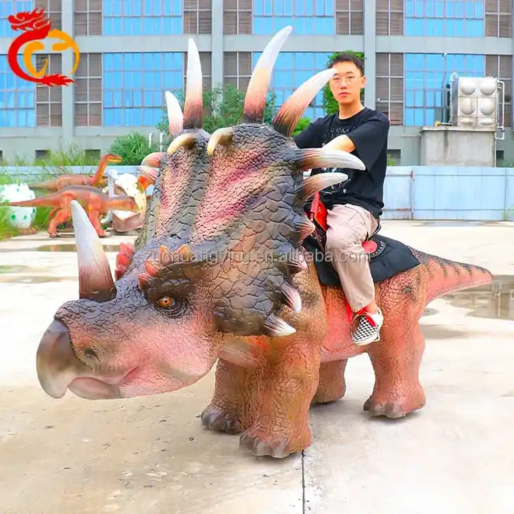 Alibaba sells an electric car ... in the form of a 3-meter dinosaur - one battery charge is enough for 6 hours of continuous use "ride"