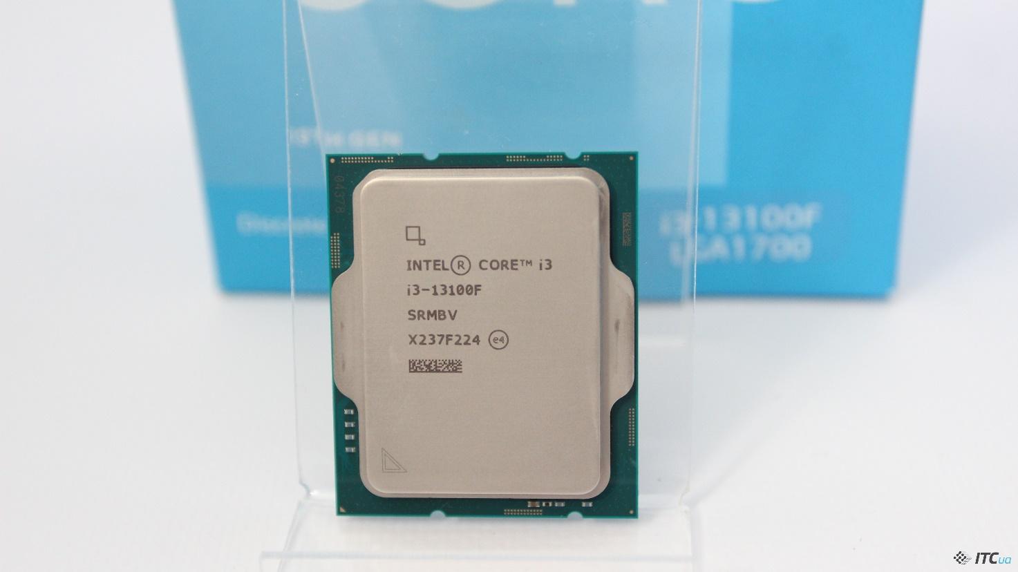 Обзор Intel Core i3-13100F и i5-13400F. На что способны младшие представители Raptor Lake