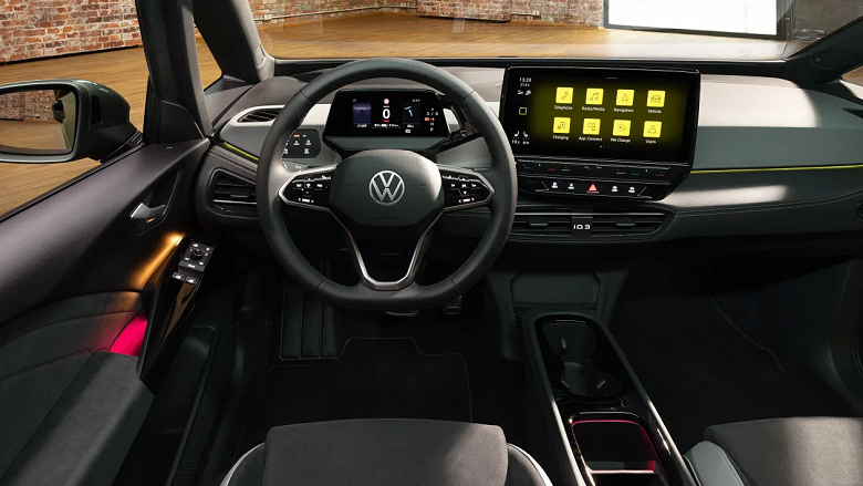 Представлен обновлённый электромобиль Volkswagen ID.3 с косметическими изменениями и улучшенными материалами салона