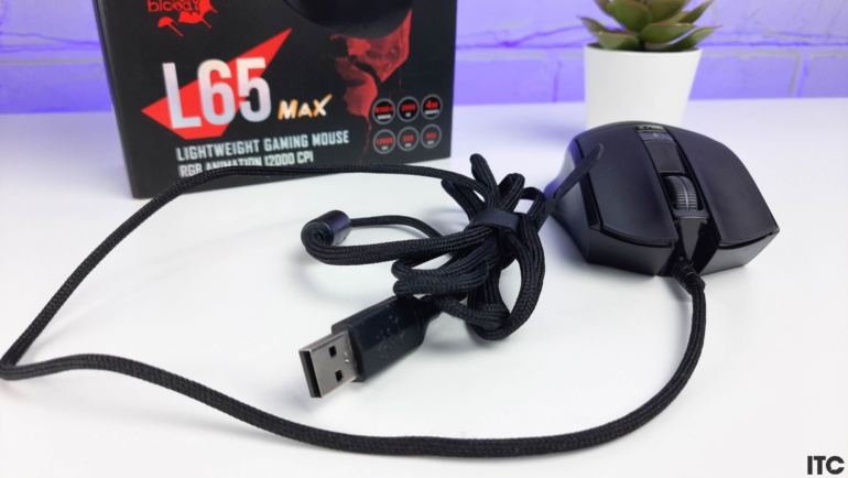 Обзор A4Tech Bloody L65 Max: современная игровая мышка для шутеров за $25