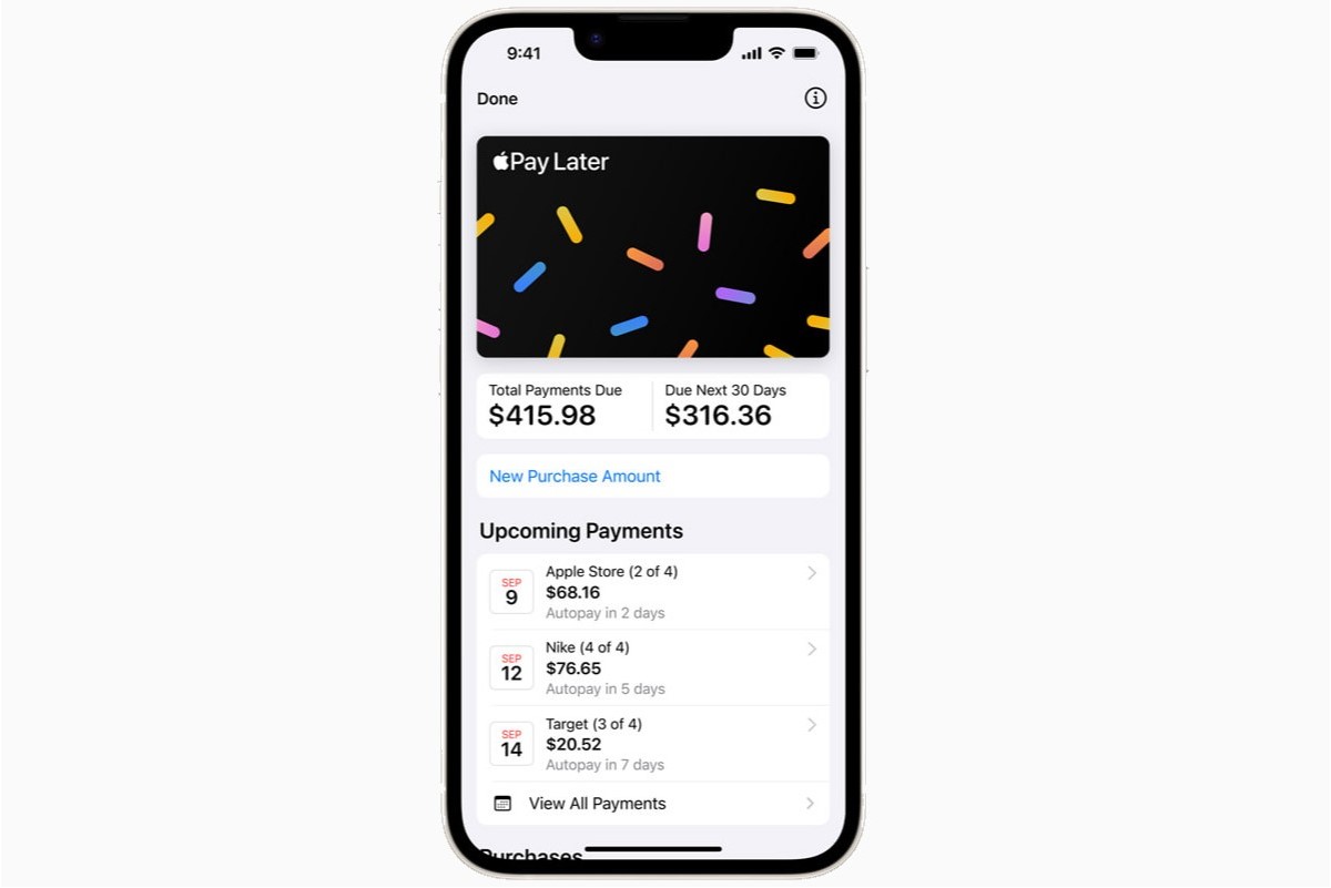 У США запустили Apple Pay Later – BNPL-сервіс для власників iPhone, що дозволяє придбати товар до $1000 зі сплатою частинами