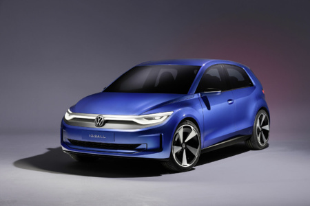 «Народный электромобиль» VW ID.2all обещает запас хода до 450 км и багажник от 490 литров при цене менее €25 тыс.
