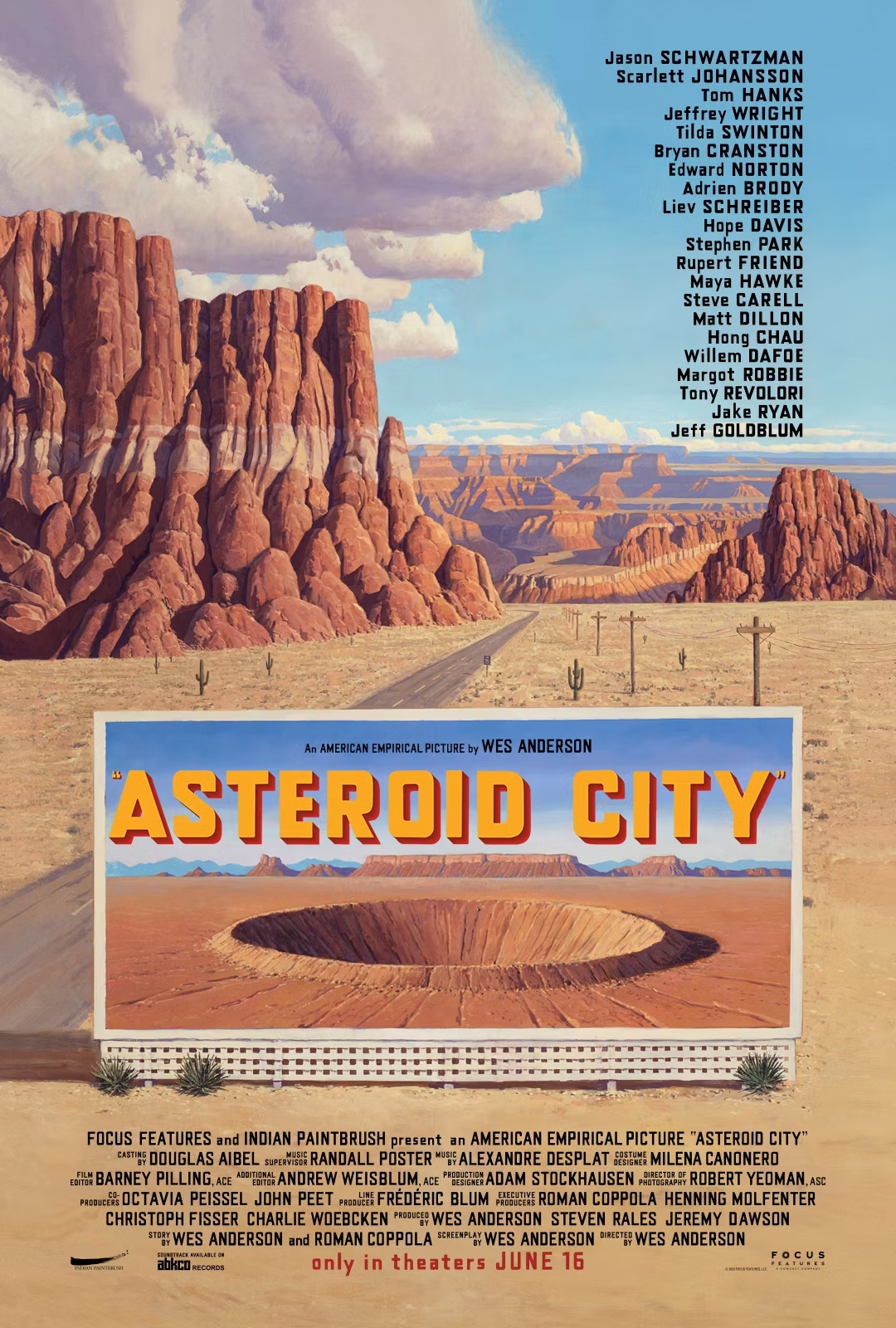 «Місто астероїдів» – офіційний трейлер романтичної трагікомедії Веса Андерсена, яка вийде в прокат 16 червня
