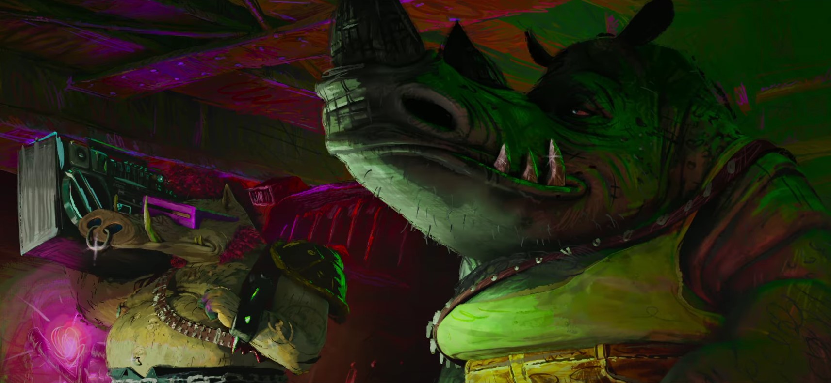 «Черепашки-ніндзя: Погром мутантів»: вийшов тизер-трейлер нового анімаційного фільму про черепах-супергероїв, який продюсує Сет Роґен