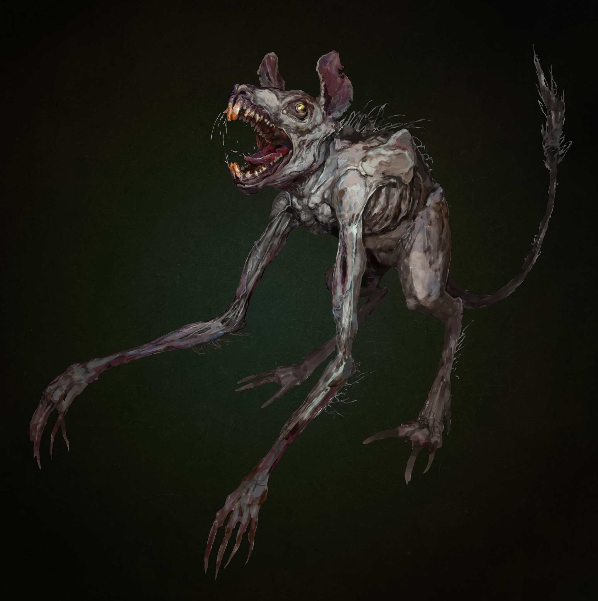 Developers from GSC Game World showed a stewed mutant from the game STALKER 2: Heart of Chornobyl