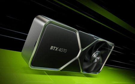 NVIDIA introduced the RTX 4070 video card with 12 GB of GDDR6X memory at a price of $599 - sales start on April 13