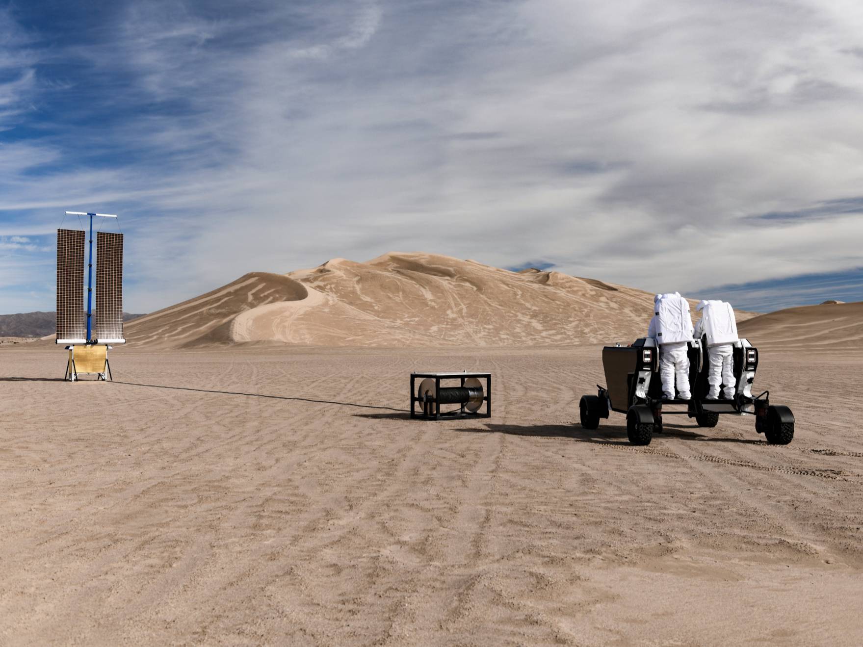 В 2026 году ракета SpaceX Starship отправит на Луну самый большой луноход FLEX – размерами с внедорожник Jeep Wrangler