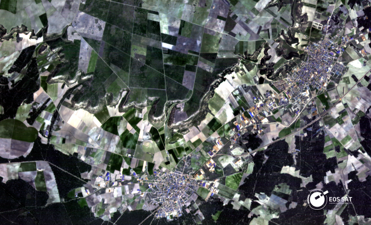 EOS Data Analytics отримала перші знімки з агро-супутника EOS SAT-1, розробленого в Україні