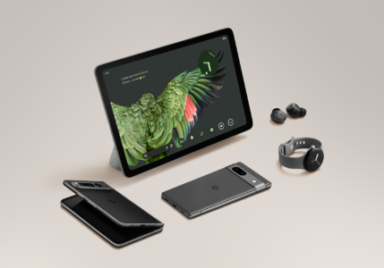 Google представила телефон Pixel 7a ($500), планшет Pixel Tablet ($500) та складаний  смартфон Pixel Fold ($1800)