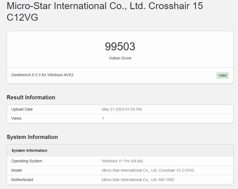 Обзор ноутбука MSI Crosshair 15 C12VG. Образцовая игровая модель несколькими компромиссами