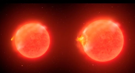 Так виглядатиме кінець світу – астрономи помітили як стара сонцеподібна зірка, поглинула розташовану поряд екзопланету