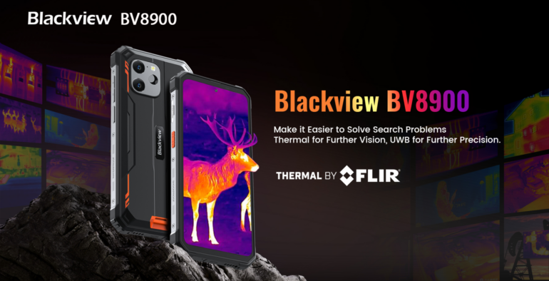 Смартфон Blackview BV8900: тепловізійна камера, акумулятор 10 380 мАг, стійкість до  води та екстремальних температур