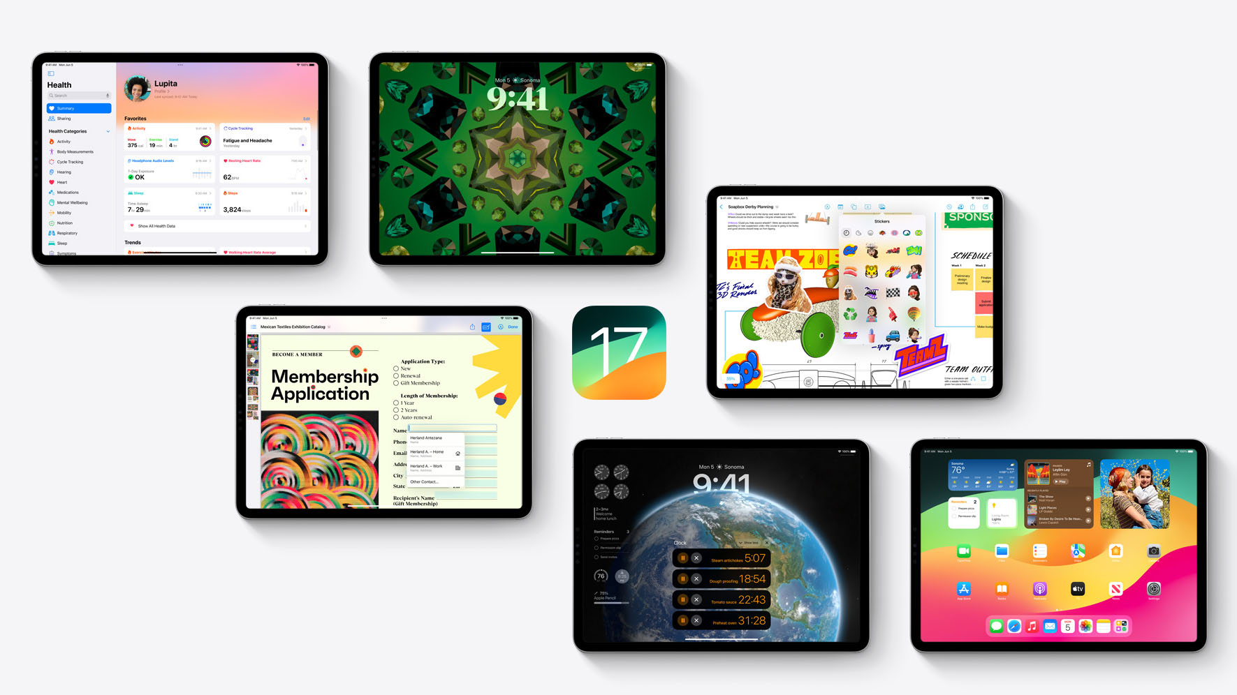 iPadOS 17 будет доступна на планшетах iPad 6 и новее, а watchOS 10 — Apple Watch 4 и новее