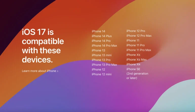 iPhone 8, 8 Plus и X не получат обновление до iOS 17, а некоторые новые функции будут работать лишь на iPhone 12 и новее