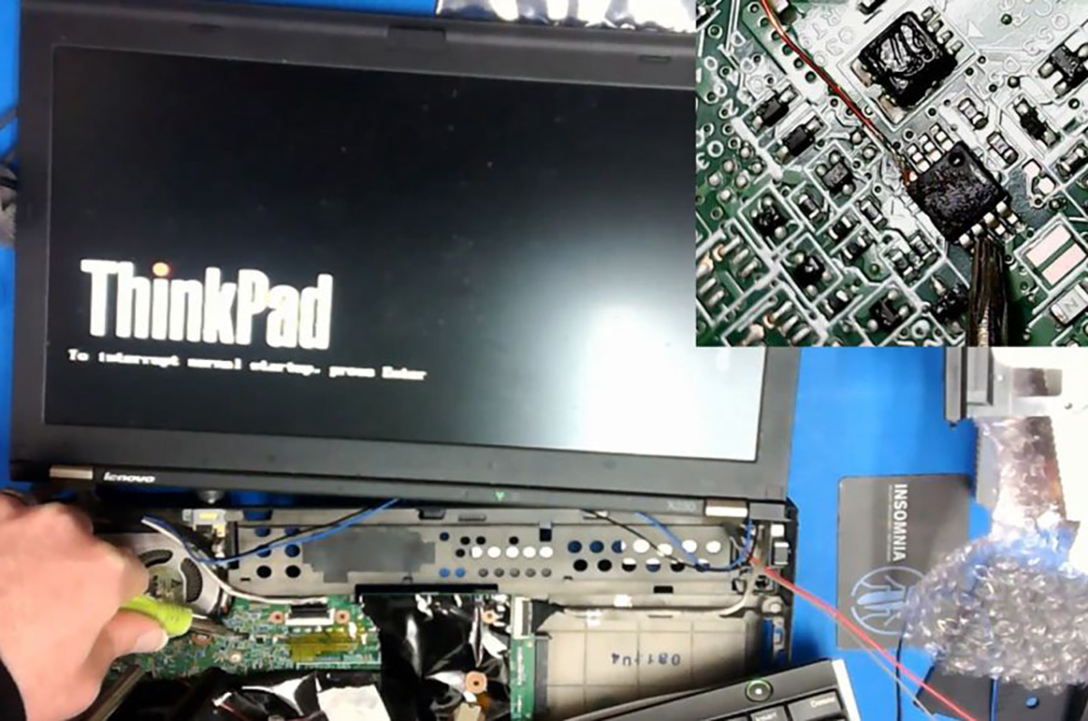 Експерт з кібербезпеки зламав пароль BIOS ноутбуків Lenovo викруткою