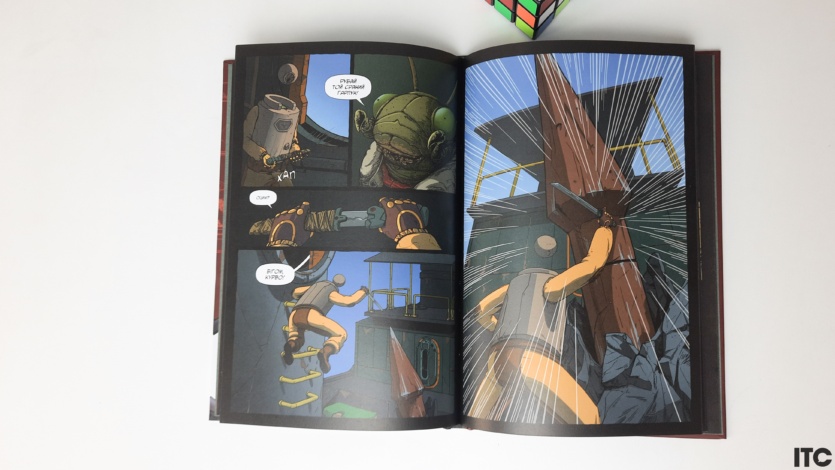 Украинский комикс «Питмен»: причудливая научная фантастика с привкусом аниме и киберпанка