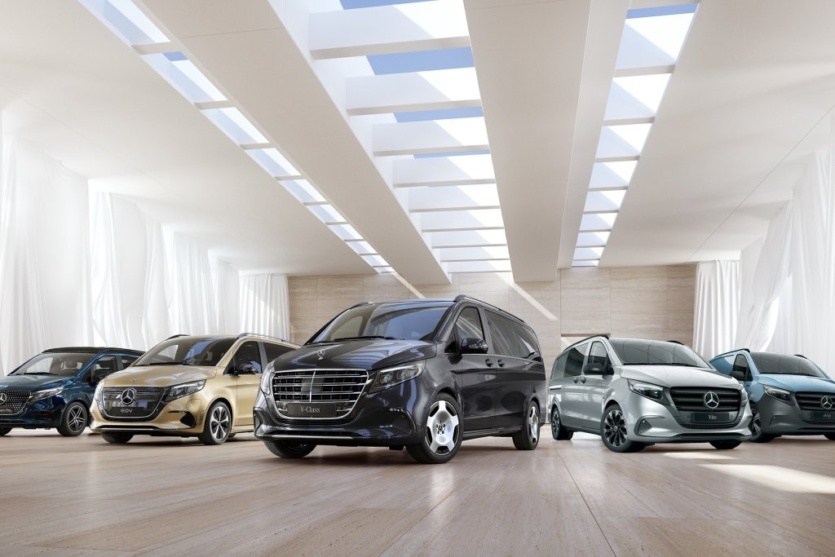 Mercedes-Benz обновила линейку микроавтобусов: V-Class, Vito, EQV, eVito и дом на колесах V-Class Marco Polo