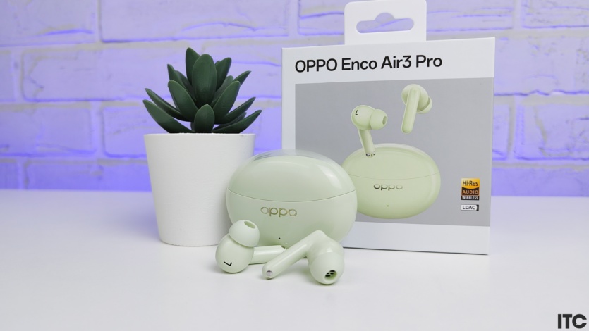 Огляд Oppo Enco Air3 Pro: середньобюджетні вакуумні TWS-навушники з активним шумозаглушенням та гарним звучанням