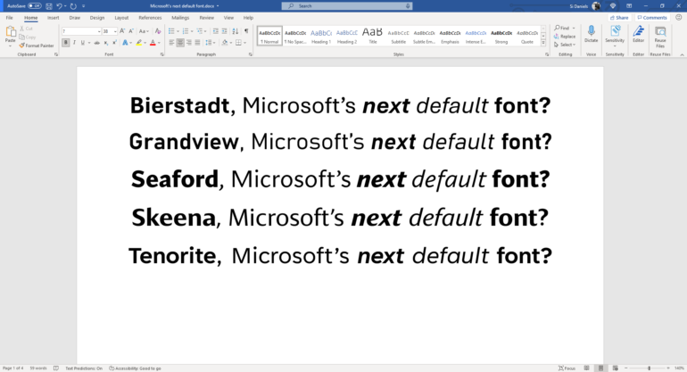 Прощавай, Calibri. Привіт, Aptos — Microsoft вперше за 16 років замінила заданий шрифт в Office