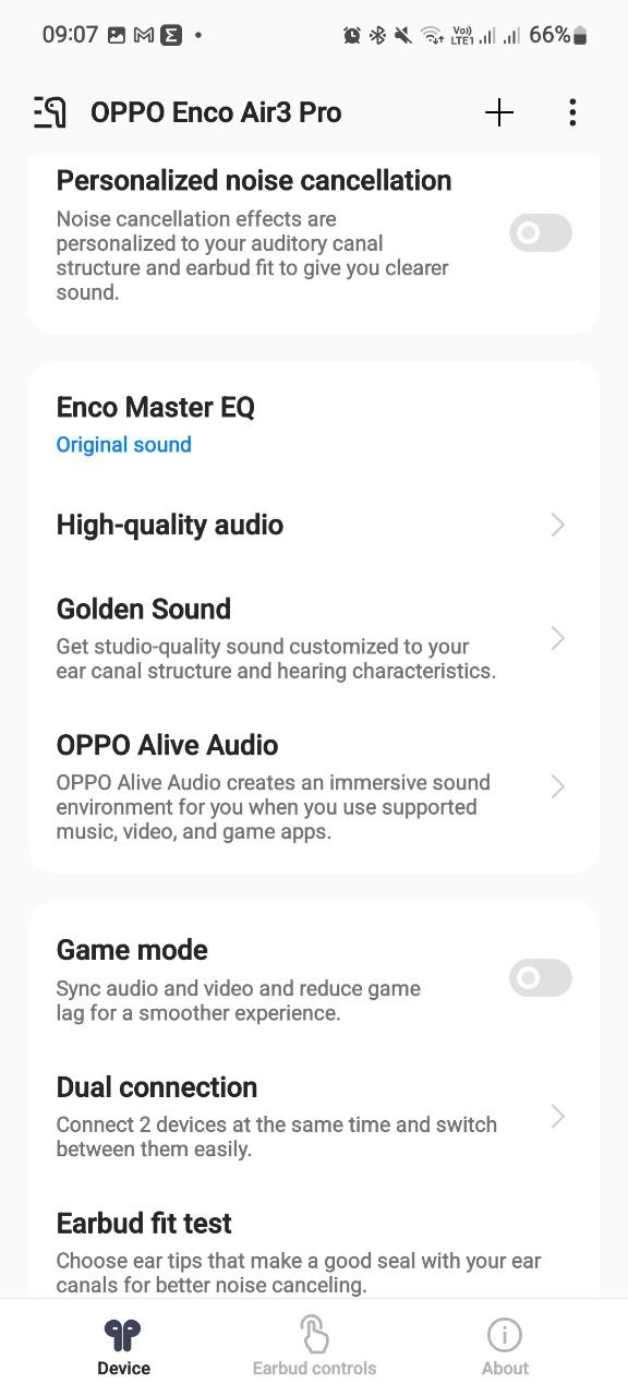 Обзор Oppo Enco Air3 Pro: среднебюджетные вакуумные TWS-наушники с активным шумоподавлением и хорошим звучанием