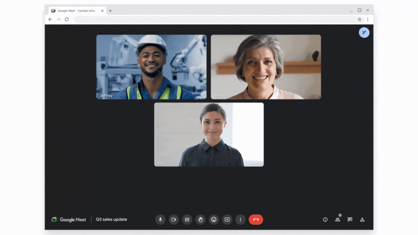 Штучний інтелект в Google Meet замінить вас на робочих зустрічах