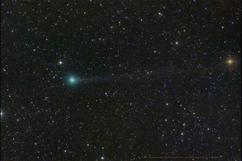 Міжзоряна зелена комета наближається до Землі – і вже у вересні її можна побачити неозброєним оком
