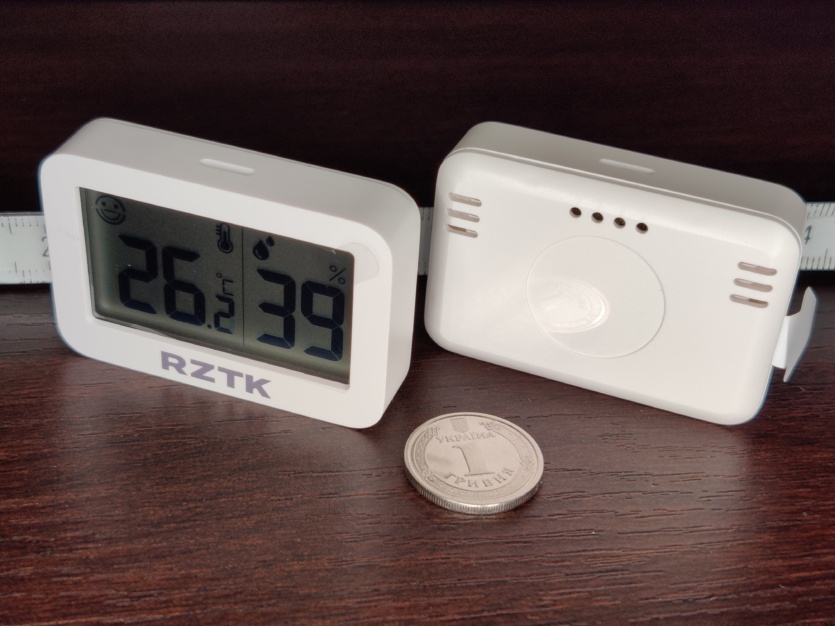 RZTK Monitor: огляд датчика для контролю за температурою та вологістю повітря у приміщенні